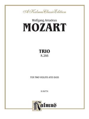 Wolfgang Amadeus Mozart: Trio, K. 266: Streichtrio