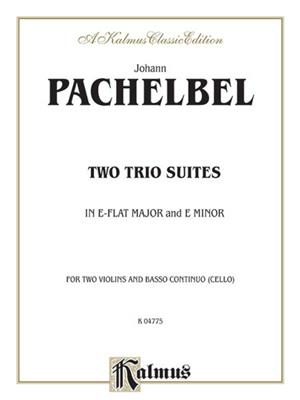 Johann Pachelbel: Two Trio Suites (E-Flat Major, E Minor): Streichtrio