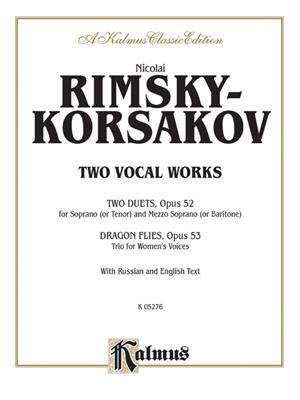 Nikolai Rimsky-Korsakov: Two Vocal Works, Op. 52, 53: Gesang Solo