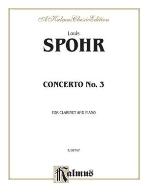 Louis Spohr: Clarinet Concerto No. 3: Klarinette Solo