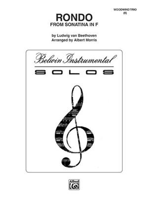 Ludwig van Beethoven: Rondo (from Sonatina in F): (Arr. Albert Morris): Holzbläserensemble