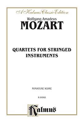 Mozart String Quart.K80,155,156: Streichquartett