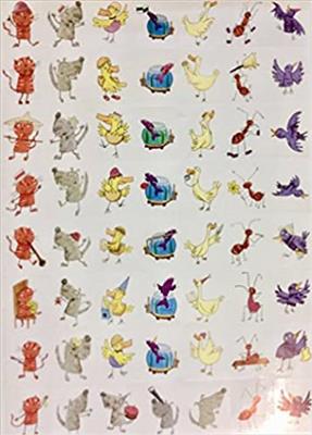 Dogs & Birds Musical Stickers