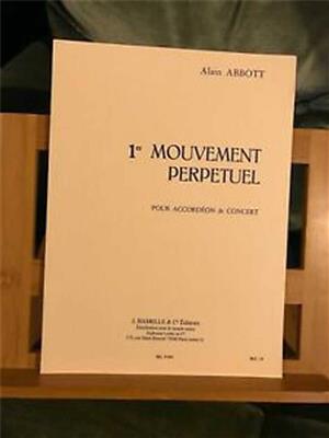 Alain Abbott: Mouvement Perpetuel No. 1: Akkordeon Solo