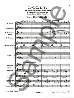 Gabriel Fauré: Dolly Op.56: Orchester