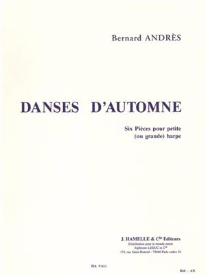 Bernard Andrès: Danses D'Automne: Harfe Solo