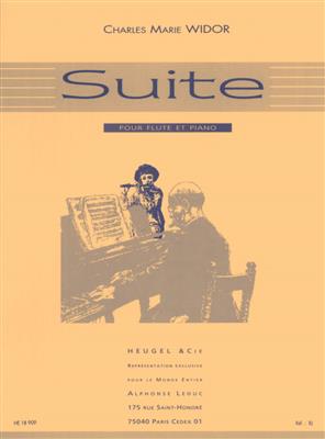 Charles-Marie Widor: Suite pour flûte et piano, op. 34: Flöte mit Begleitung