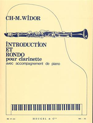 Charles-Marie Widor: Introduction et Rondo: Klarinette mit Begleitung