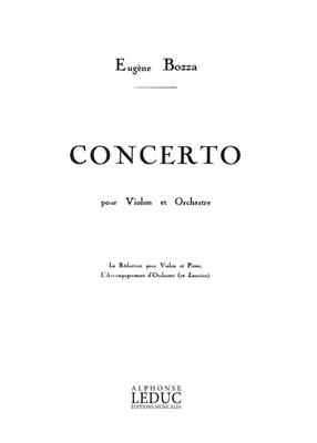 Eugène Bozza: Concerto -Violon Et Orchestre: Violine mit Begleitung