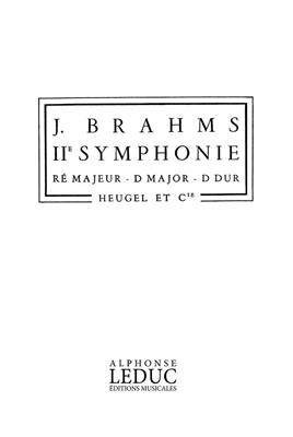 Johannes Brahms: Symphonie N02 Op73 Re Majeur: Orchester