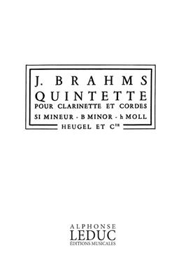 Johannes Brahms: Clarinet Quintet Op.115 in B minor: Kammerensemble