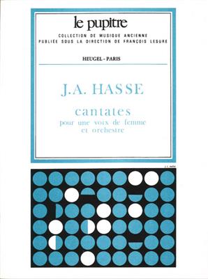 Johann Adolf Hasse: Cantates pour une Voix de Femme et Orchestre: Orchester mit Gesang