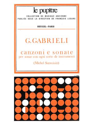 Giovanni Gabrieli: Canzoni e Sonate pour divers Instruments: Kammerensemble