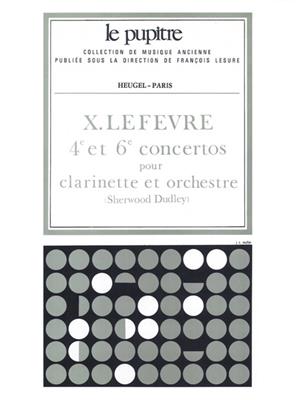 Lefevre: Concertos N04 Et N06 Pour: Orchester mit Solo