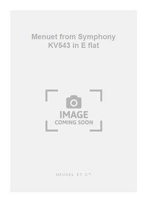 Wolfgang Amadeus Mozart: Menuet from Symphony KV543 in E flat: Bläserensemble