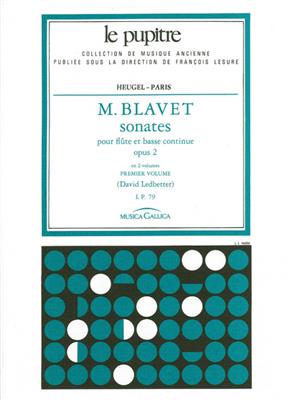 Michel Blavet: Sonates pour flutes et continuo op 2 volume 1: Flöte Solo