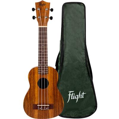 Flight: NUS200 Soprano Ukulele - Teak