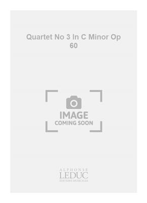Johannes Brahms: Quartet No 3 In C Minor Op 60: Klavierquartett
