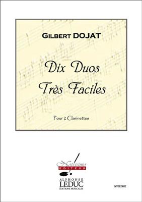 Dojat: 10 Duos: Klarinette Duett