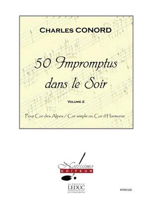 50 Impromptus Dans Le Soir Cor Des Alpes Vol 2