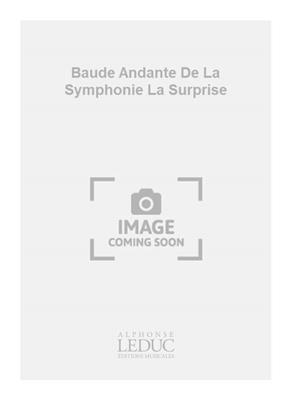 Franz Joseph Haydn: Baude Andante De La Symphonie La Surprise: Oboe Solo