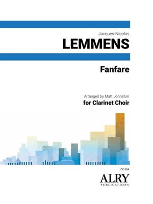 Jacques-Nicolas Lemmens: Fanfare for Clarinet Choir: (Arr. Matt Johnston): Klarinette Ensemble