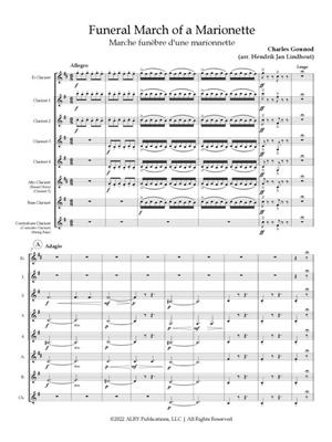 Charles Gounod: Funeral March of a Marionette for Clarinet Choir: (Arr. Hendrik Jan Lindhout): Klarinette Ensemble