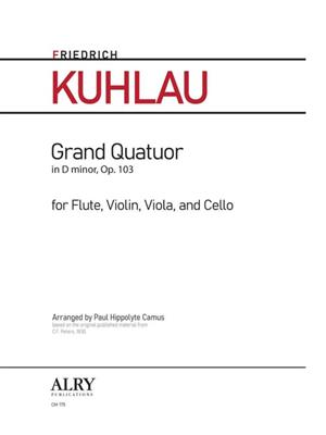 Friedrich Kuhlau: Grand Quartet in D Minor, Op. 103: (Arr. Matt Johnston): Kammerensemble