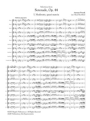 Antonin Dvorak: Selections from Serenade, Op. 44: (Arr. Shaul Ben-Meir): Flöte Ensemble