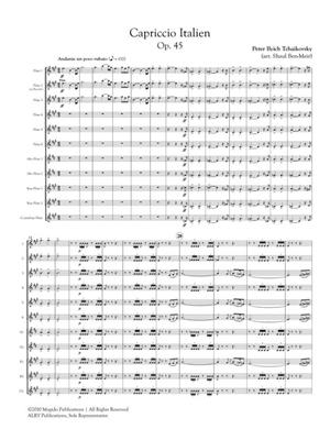 Pyotr Ilyich Tchaikovsky: Capriccio Italien: (Arr. Shaul Ben-Meir): Flöte Ensemble