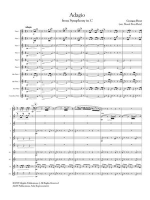 Georges Bizet: Adagio from Symphony in C: (Arr. Shaul Ben-Meir): Flöte Ensemble