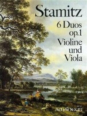 Carl Philipp Stamitz: 6 Duos Op. 1: (Arr. Yvonne Morgan): Streicher Duett