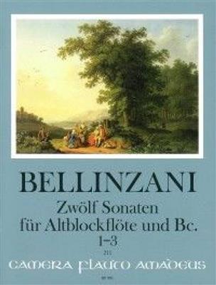 Paolo Benedetto Bellinzani: Zwölf Sonaten Op. 3 - Band I: Altblockflöte mit Begleitung