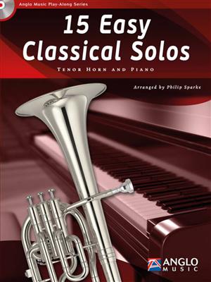 15 Easy Classical Solos: (Arr. Philip Sparke): Horn in Es mit Begleitung