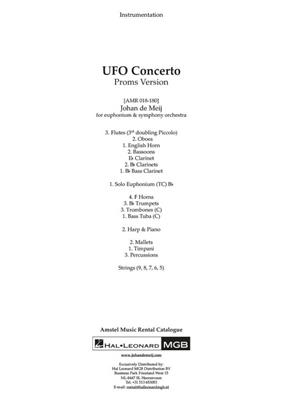 Johan de Meij: UFO Concerto - Festival Version (shortened): Orchester mit Solo