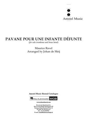 Maurice Ravel: Pavane pour une Infante Défunte: (Arr. Johan de Meij): Brass Band mit Solo