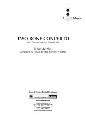 Johan de Meij: Two-Bone Concerto: Brass Band mit Solo