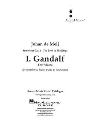 Johan de Meij: Gandalf (part I from The Lord of the Rings): Blechbläser Ensemble