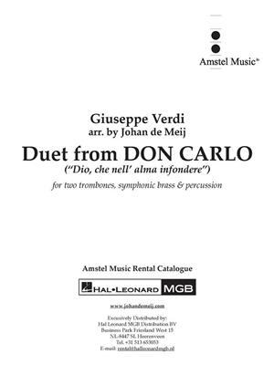 Giuseppe Verdi: Duet from Don Carlo: (Arr. Johan de Meij): Blechbläser Ensemble