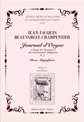 Jean-Jacques Beauvarlet Charpentier: Journal d'Orgue: Orgel