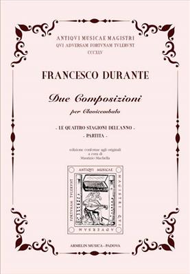 Francesco Durante: Due Composizioni per Clavicembalo: Cembalo