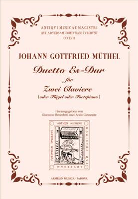 Johann Gottfried Müthel: Duetto Es-Dur: Klavier Duett