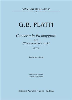 Giovanni Bnedetto Platti: Concerto in Fa Maggiore: Streichorchester mit Solo