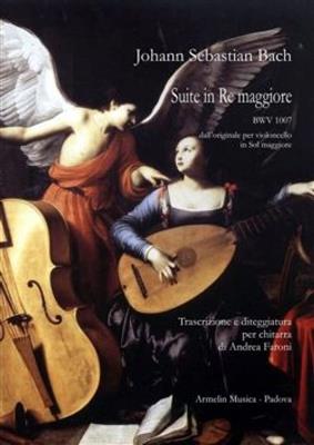 Johann Sebastian Bach: Suite In Re Maggiore BWV 1007: (Arr. Andrea Faroni): Gitarre Solo