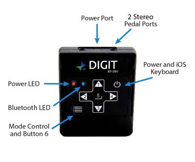 DIGIT 200 Bluetooth Handheld Remote Control