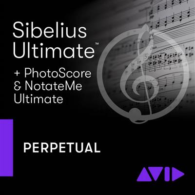 Sibelius- Ultimate Perpetual wPhotoScore/NotateMe