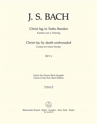 Johann Sebastian Bach: Christ lay by death enshrouded: Gemischter Chor mit Ensemble