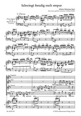 Johann Sebastian Bach: Schwingt Freudig Euch Empor Bwv 36: Gemischter Chor mit Begleitung