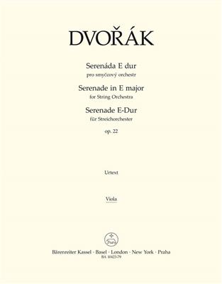 Antonín Dvořák: Serenade for String Orchestra E major op. 22: Streichorchester