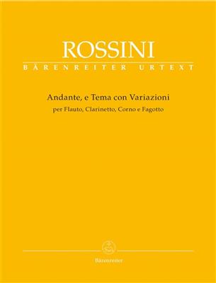 Gioachino Rossini: Andante and Theme and Variations: Kammerensemble